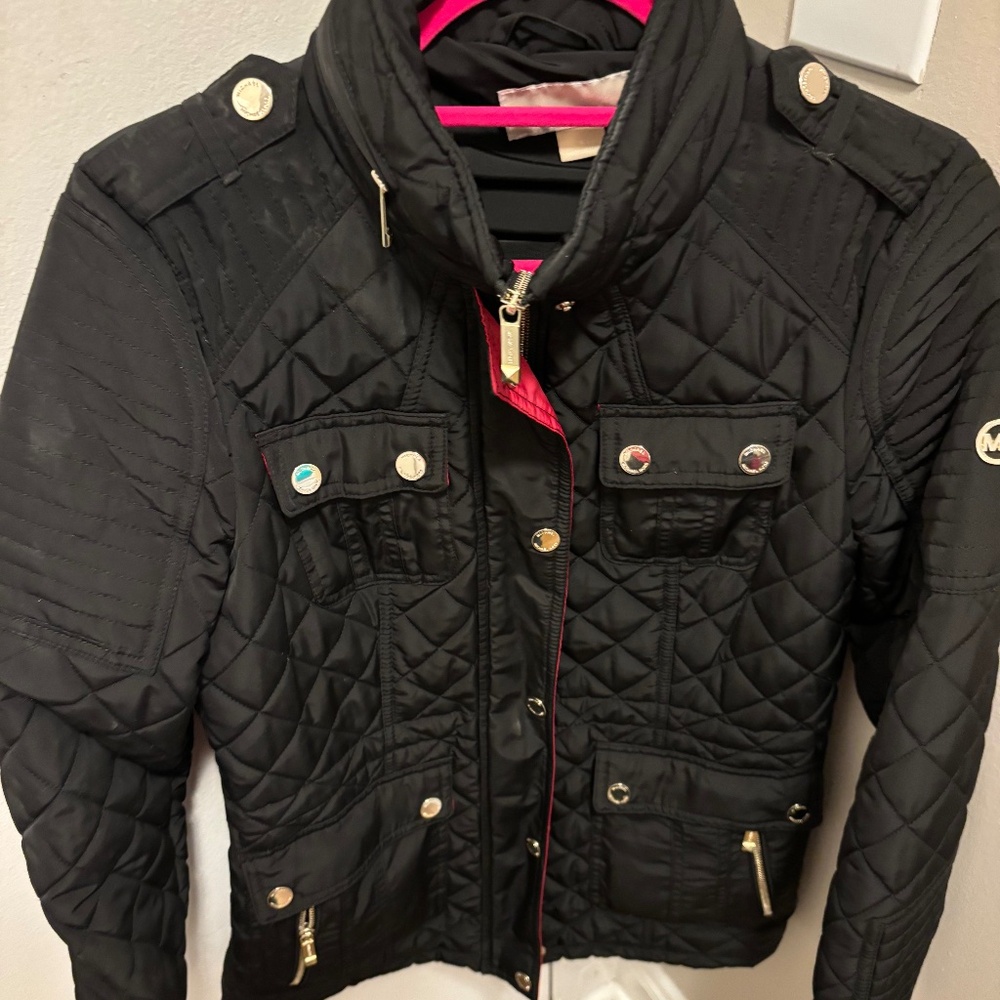 Micheal Kors Black Jacket